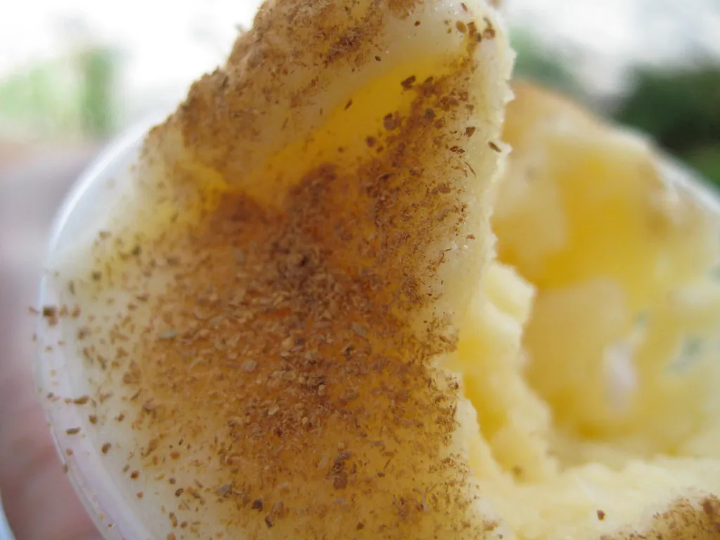 Queso helado arequipeño con canela